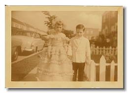 Rosenbaum, Stephen with Annyce 1952 (Carolyn's wedding)